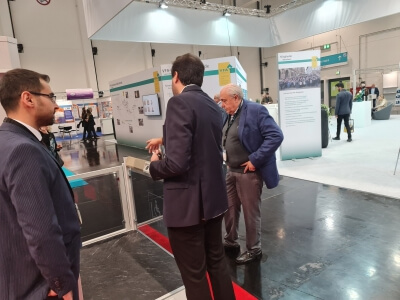 نحن في 2022 Interlift Elevator Fair.