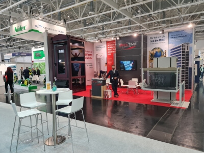 نحن في 2022 Interlift Elevator Fair.