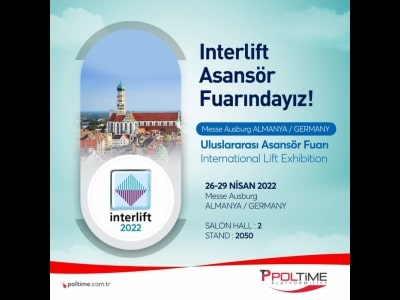 نحن في 2022 Interlift Elevator Fair.