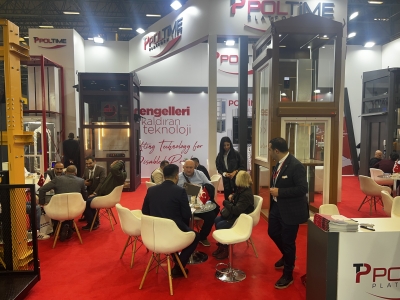 بول تايم في 2023 TUYAP Elevator Fair