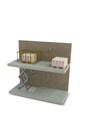 Makaslı Yük Platformu, Makaslı Yük Asansörü, Makaslı Hidrolik Yük Asansörü