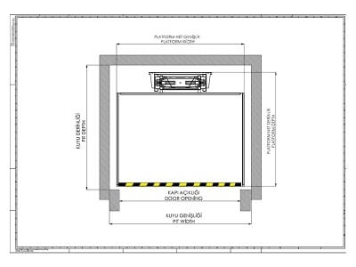 Tek Taraflı Hidrolik Yük Platformları